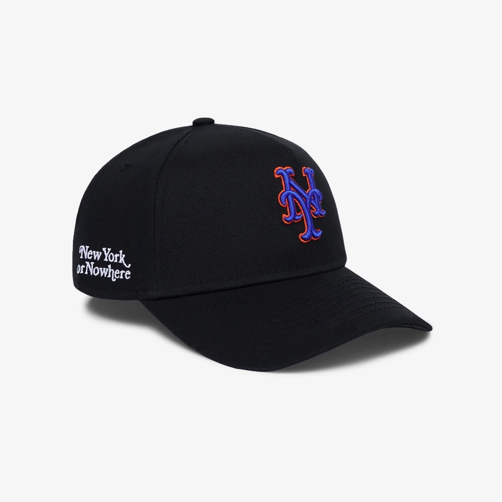 Mets NYON snapback hat (New Era Black) New York or Nowhere